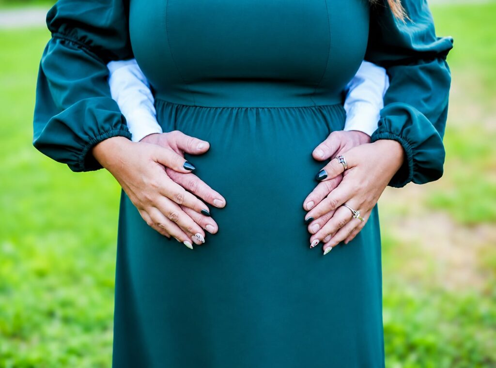 Reva and TJ, maternity session by Megan Smith