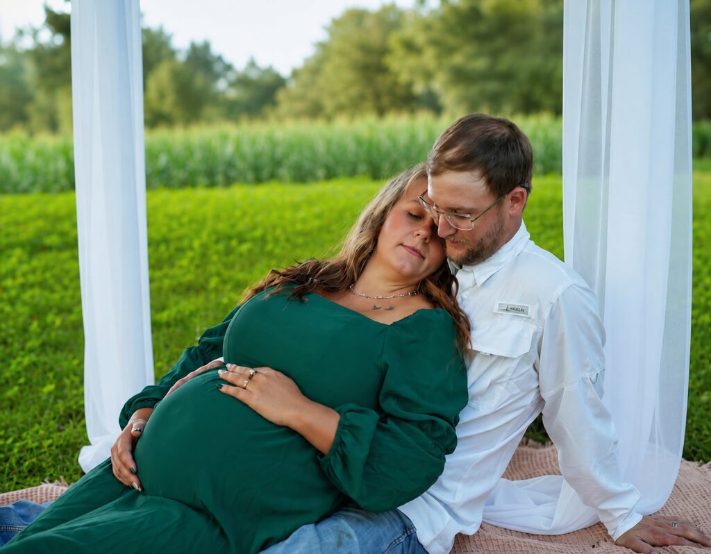 Reva and TJ, maternity session by Megan Smith