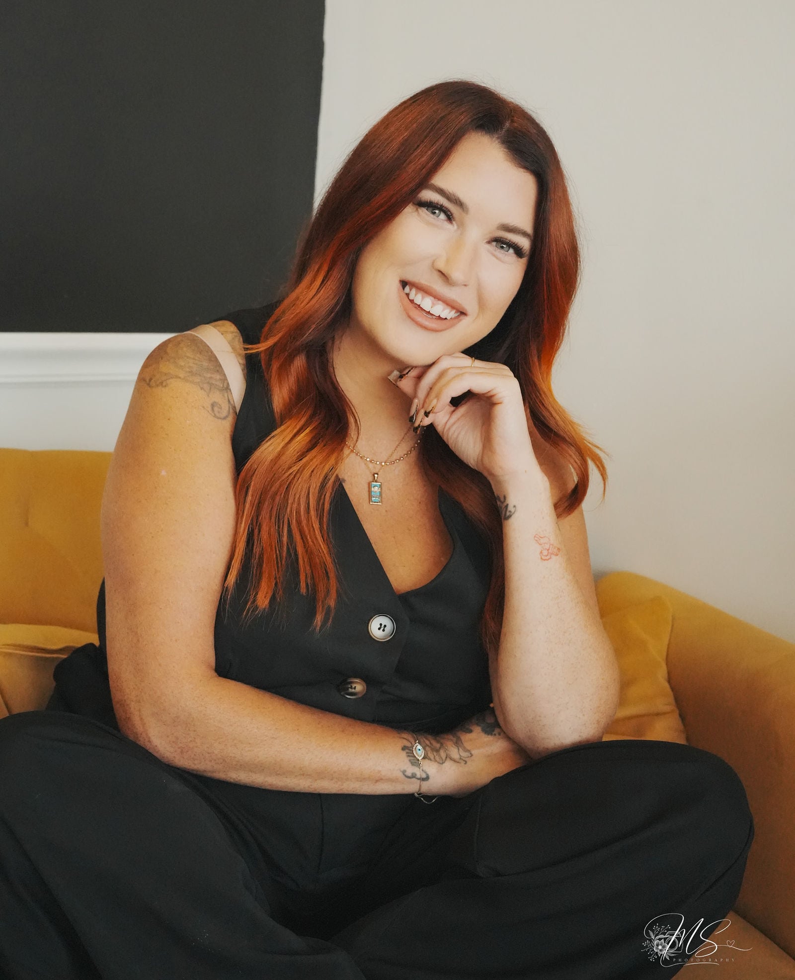 Jenny, salon branding session by Megan Smith